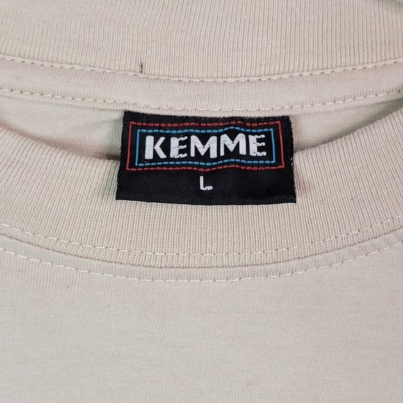 Kemme Amsterdam Holland Vintage Crested Logo Graphic Tee T-Shirt Men's L - Picture 7 of 10